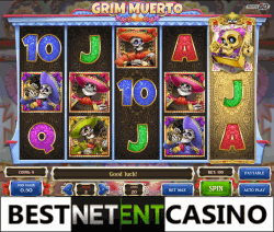Играть бесплатно в игровой автомат Grim Muerto