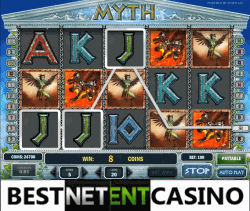 Играть бесплатно в игровой автомат Myth