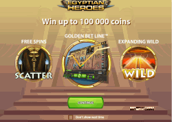 Игровой автомат Egyptian Heroes