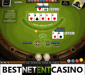 Holdem poker pro в casino Netent