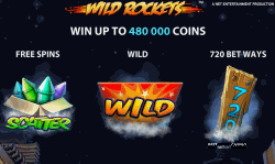 Игровой автомат Wild rockets играть бесплатно
