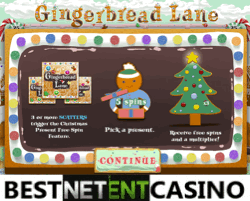 Как выиграть в игровой автомат Gingerbread Lane