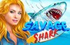 savage shark слот лого