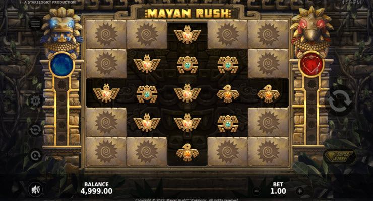 Mayan Rush Slot Gameplay