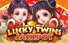 lucky twins jackpot slot logo