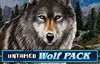 untamed wolf pack slot logo