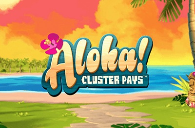 aloha cluster pays slot logo