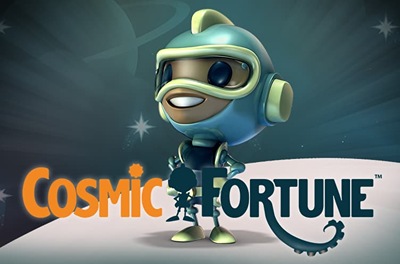 cosmic fortune slot logo