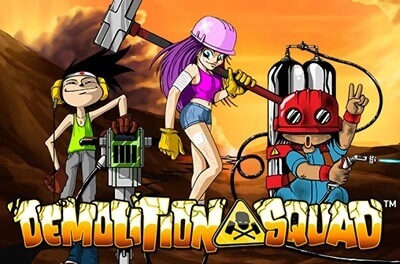 demolition squad slot logo