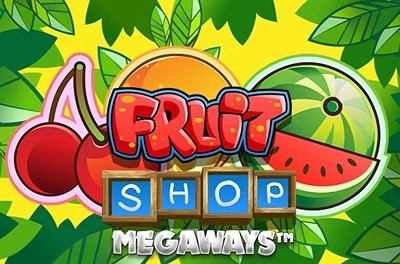 fruit shop megaways slot logo