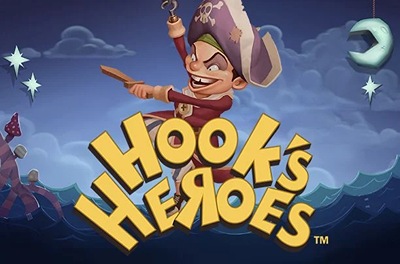 hooks heroes slot logo