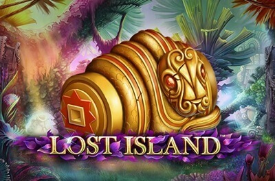 lost island slot logo