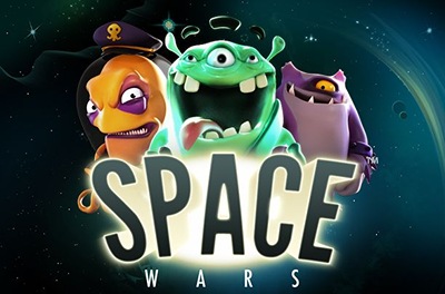 space wars slot logo