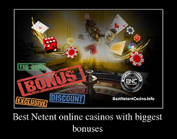 Best online casinos with biggest bonuses