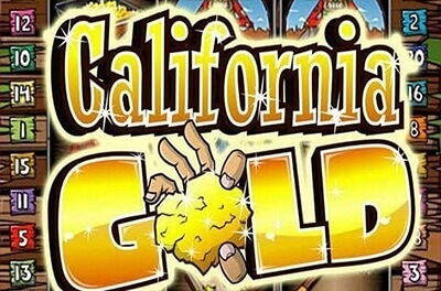 california gold slot logo