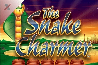 snake charmer slot logo