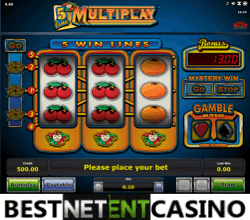 5 Line Multiplay slot by Novomatic