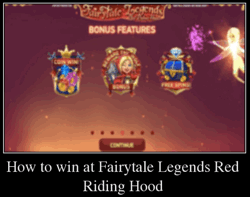How to win at Fairytale Legends Red Riding Hood