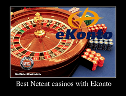 Best Netent casinos with Ekonto