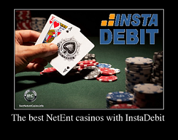 The best NetEnt casinos with InstaDebit