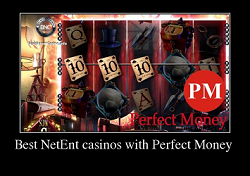 Best NetEnt casinos with Perfect Money