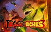 rage to riches slot logo