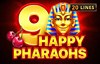 9 happy pharaohs slot logo