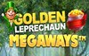 golden leprechaun megaways slot logo