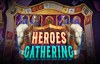 heroes gathering slot logo