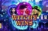 witchy wins slot logo