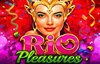 rio pleasures slot logo