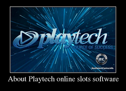 About Playtech online slots software