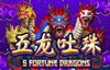 5 fortune dragons slot logo