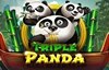 triple panda slot logo