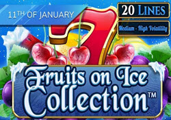 Fruits on Ice Collection 20 lines slot