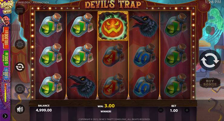 devils trap gameplay