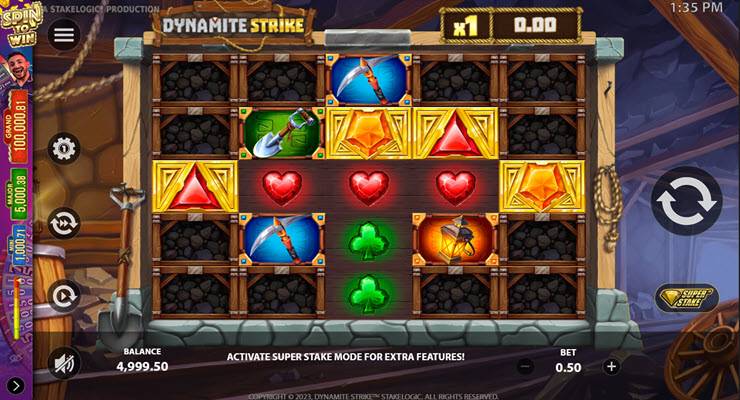 dynamite strike gameplay