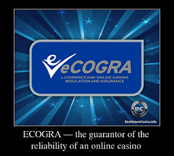 ECOGRA — the guarantor of the reliability of an online casino