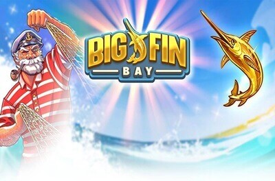 big fin bay slot logo