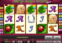 Lucky Ladys Charm deluxe slot