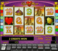 Queen of Hearts slot by Novomatic