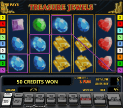 Treasure Jewels slot by Novomatic