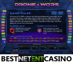 Как выиграть в игровой автомат Drone Wars