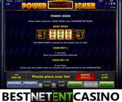 How to win at the Power Joker slot