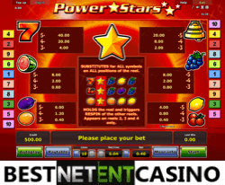 Как выиграть в игровой автомат Power Star