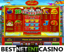 How to win at The Royals video slot