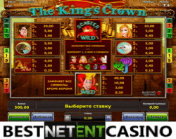 How to win at the The Kings Crown video slot