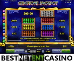Как выиграть в игровой автомат Gemstone Jackpot