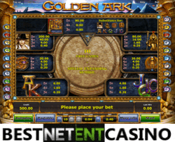 Как выиграть в игровой автомат Golden Ark