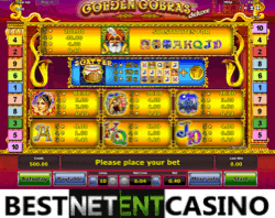 How to win at the Golden Cobras Deluxe slot